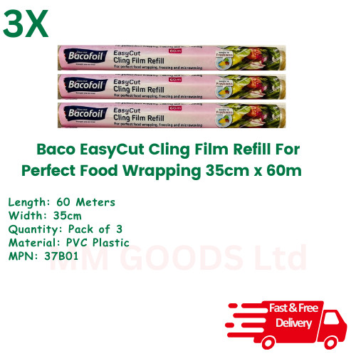 Bacofoil easycut cling film - cling,